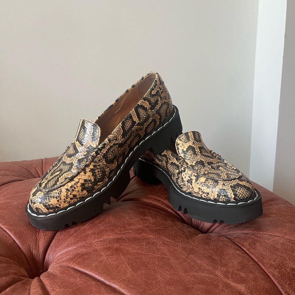 Aquatalia Python Loafers | Size 8.5
